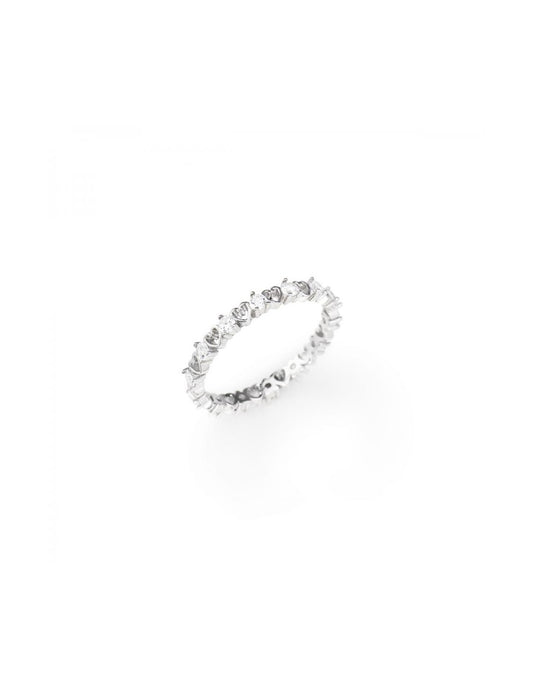 Anello argento veretta Stackable