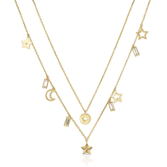 Collana CHANT doppio filo oro