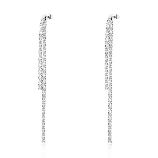 Orecchini due fili DESIDERI