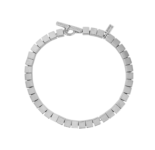 Bracciale Silver morbido Bracciale dadini BR74