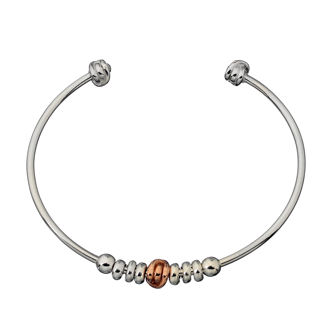 Bracciale rigido nodini ND103-1