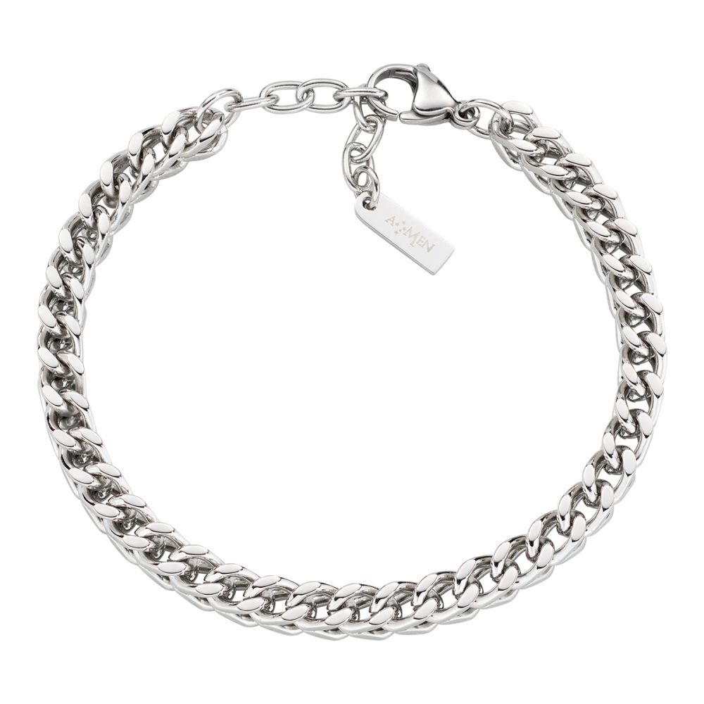 Bracciale Catena Uomo Acciaio 316 L