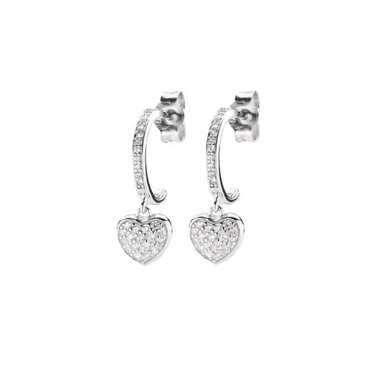 Orecchini cuori pendenti