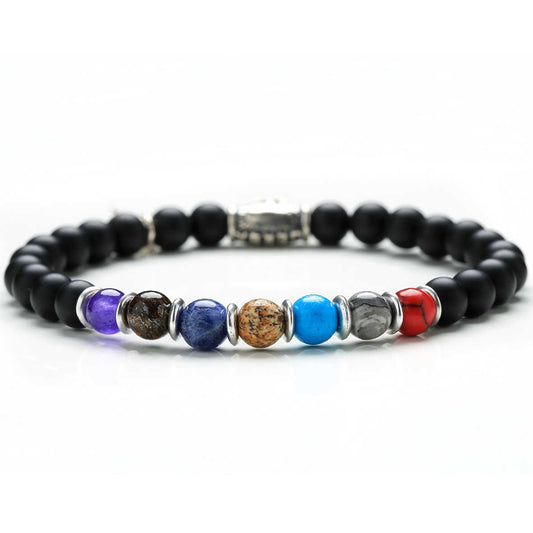 Uomo bracciale uomo gioielli Gerba Black Colors