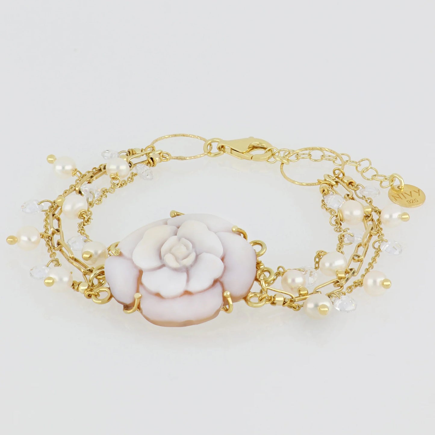 BRACCIALE NIVY CAMMEO A FIORE FRIDA CA00057#G