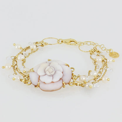 BRACCIALE NIVY CAMMEO A FIORE FRIDA CA00057#G