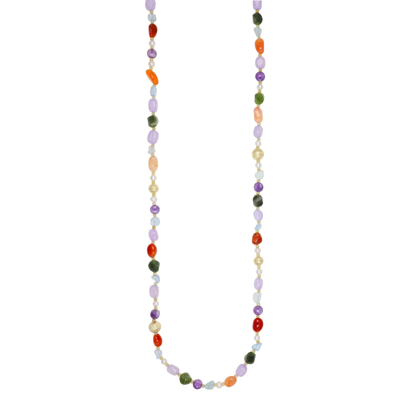COLLANA NIVY PIETRE COLORATE E PERLE NIVY ESSENCE CARP1095#G