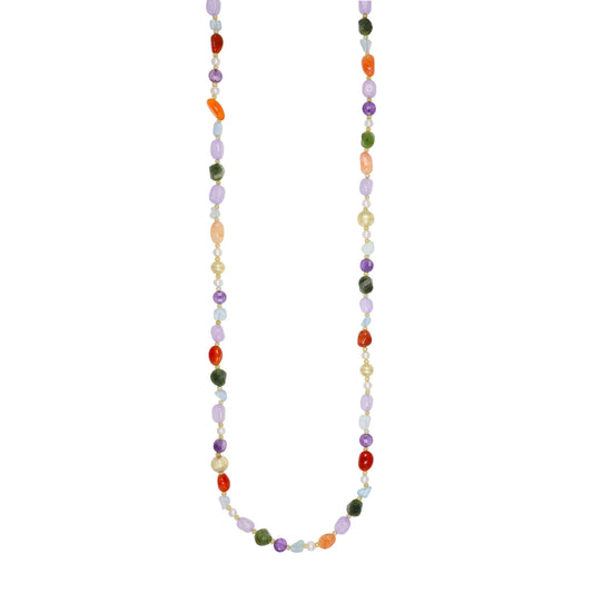 COLLANA NIVY PIETRE COLORATE E PERLE NIVY ESSENCE CARP1095#G