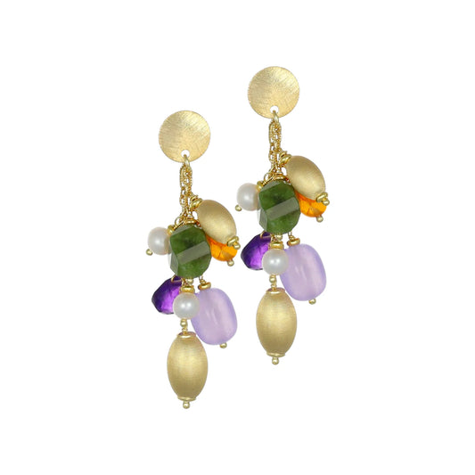 ORECCHINI NIVY PIETRE NATURALI - BERNICE OARP0559#G