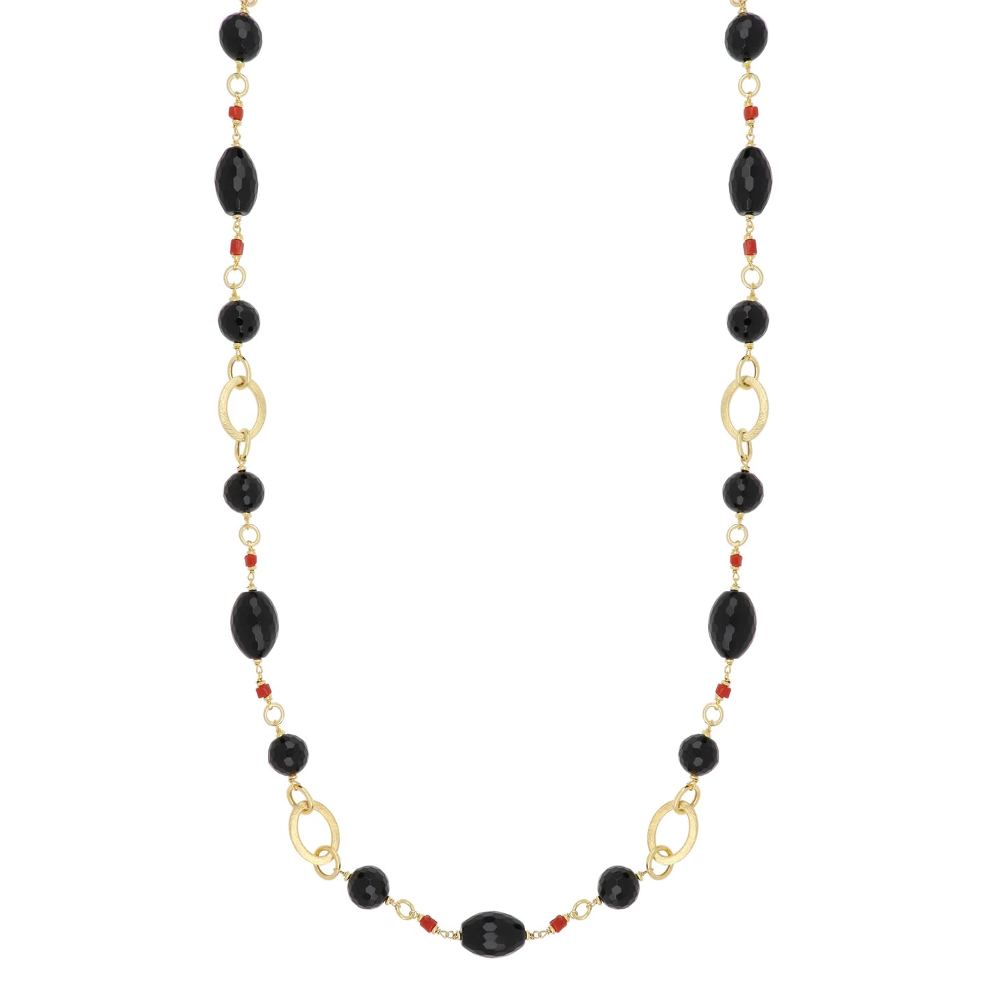 COLLANA NIVY ONICE NERO - VIVIENNE CARP0369#G