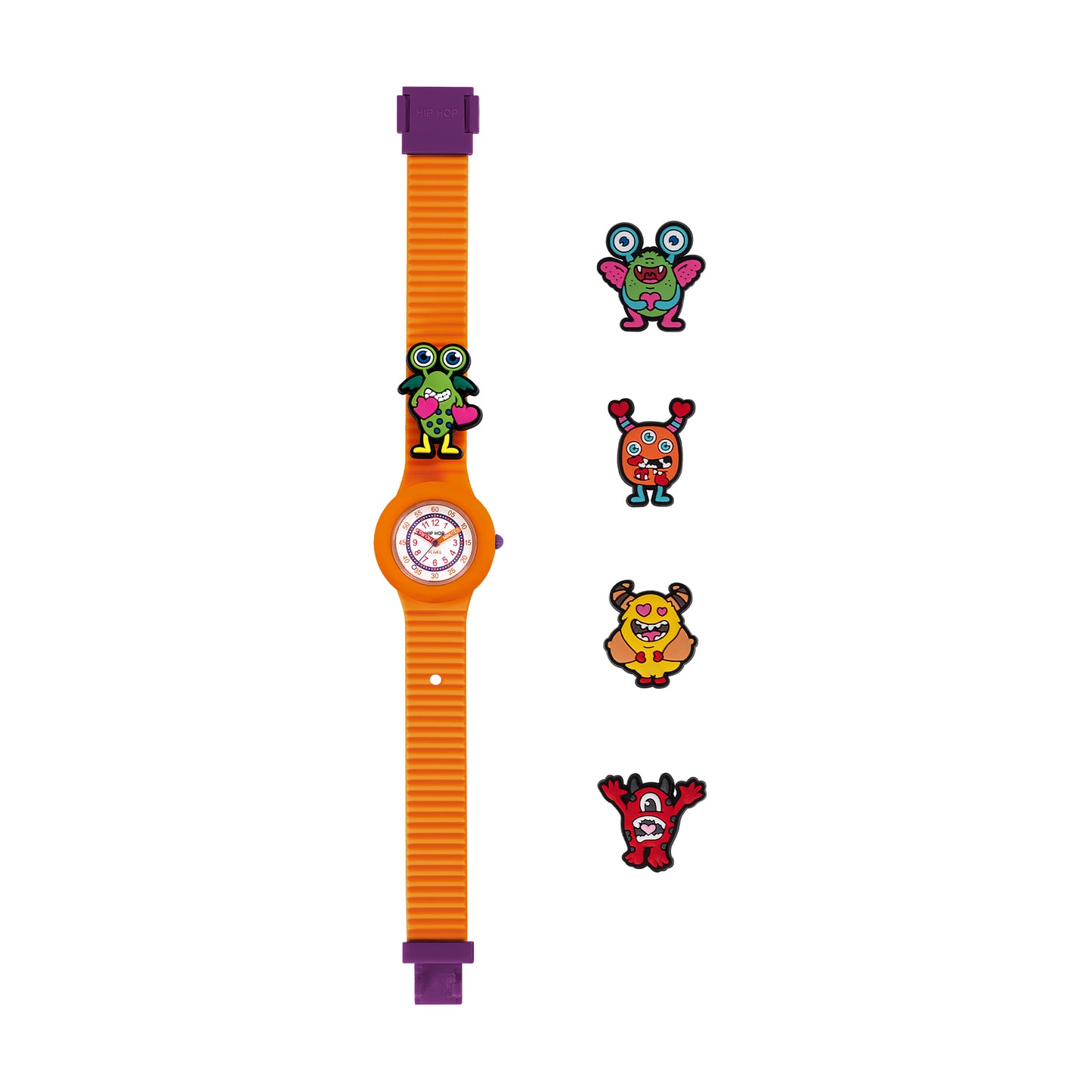 OROLOGIO HIP HOP PINTASTIC! Happy Monsters HWU1297