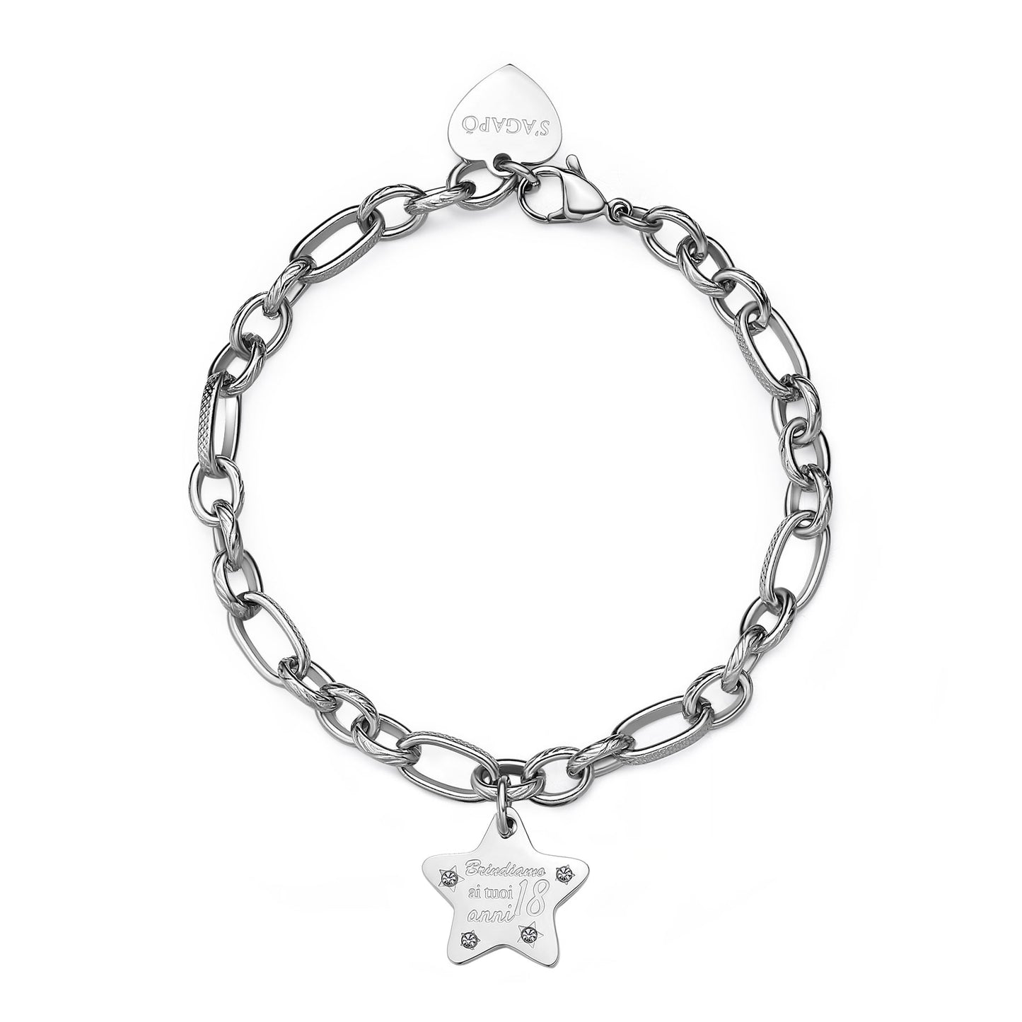 BRACCIALE S'AGAPO' BE MY FAMILY SBY024