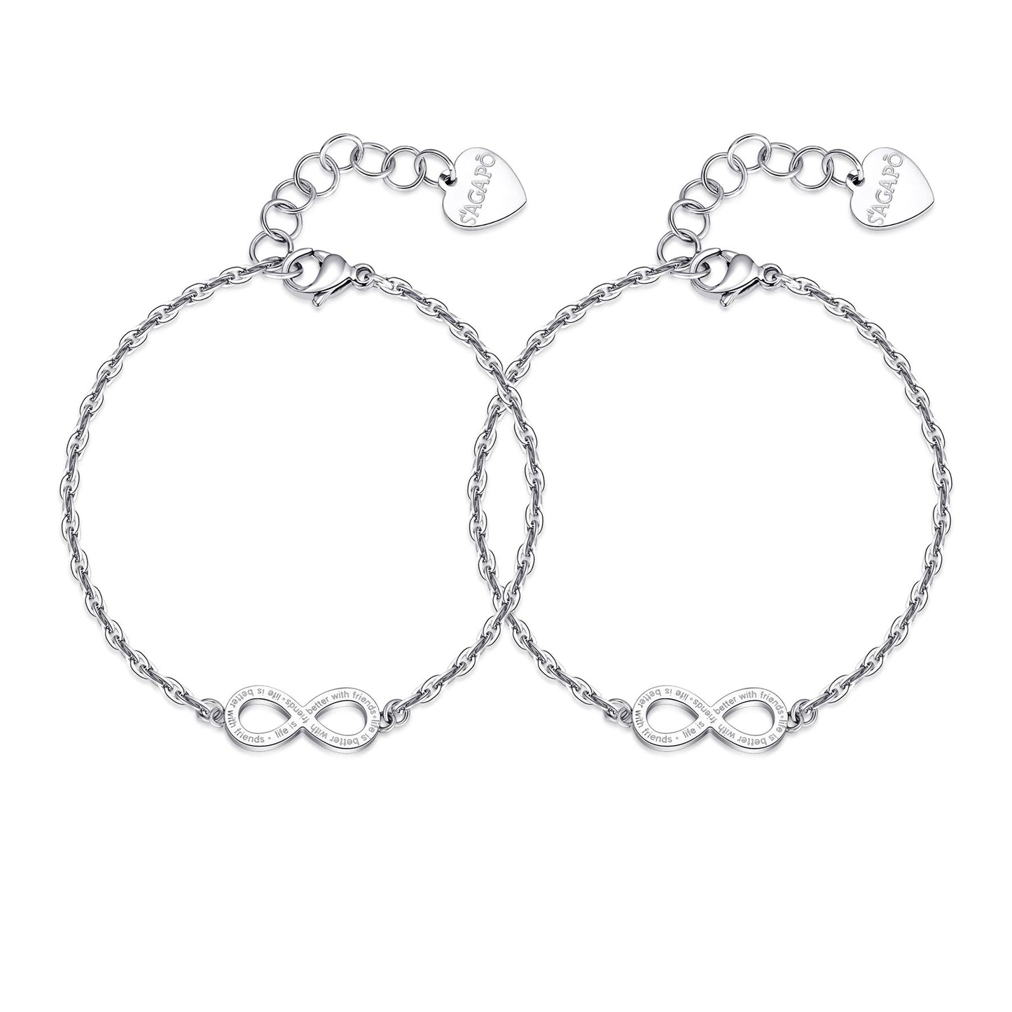 BRACCIALE S'AGAPO' ME + YOU SEY14