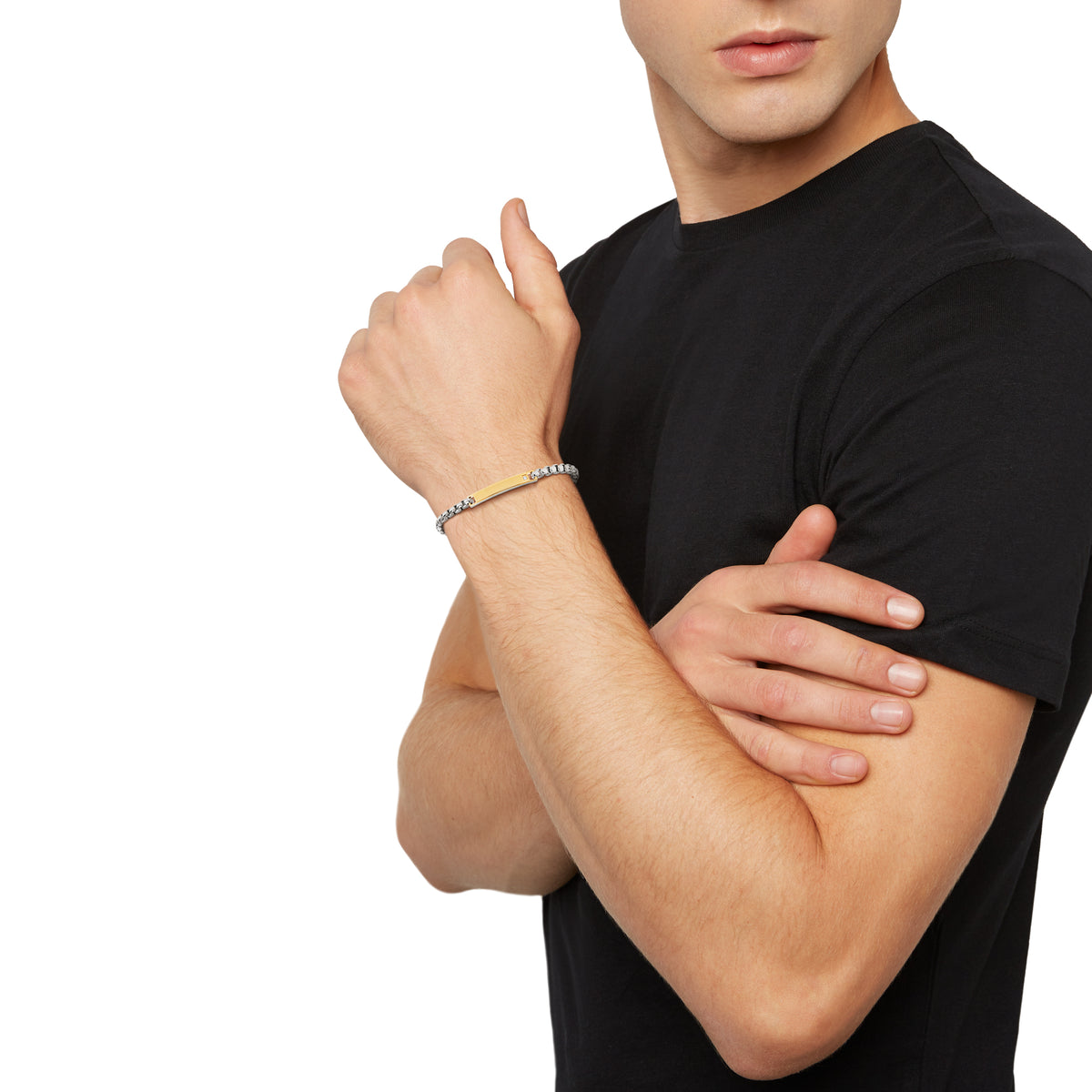BRACCIALE BREIL TAG AND CROSS TJ3220