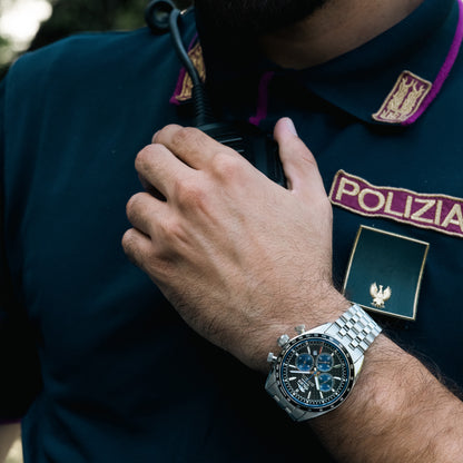 OROLOGIO BREIL POLIZIA DI STATO - CHRONO 43 MM TW2036