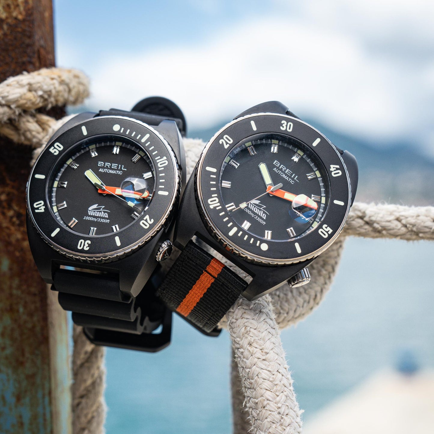 OROLOGIO BREIL MANTA DIVER - LIMITED EDITION N°245 di 424 - TW2069