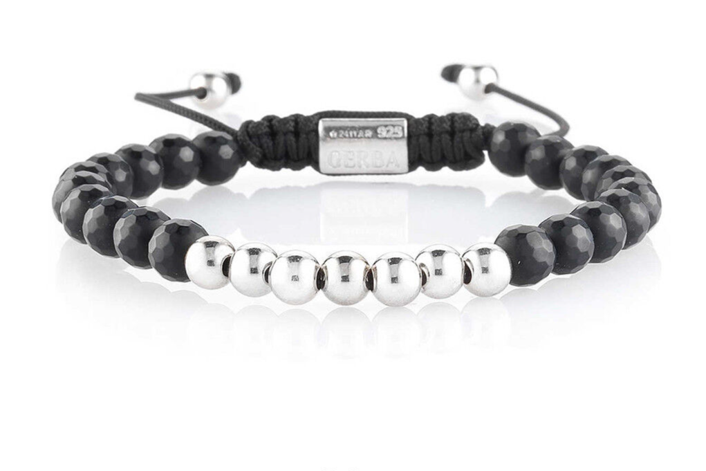 BRACCIALE GERBA OPAQUE SILVER
