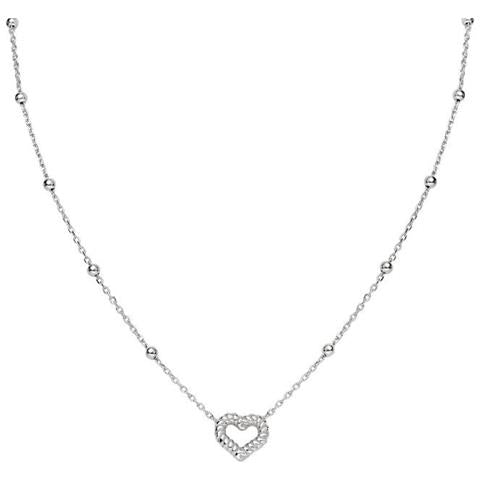 Collana In Argento Cuore