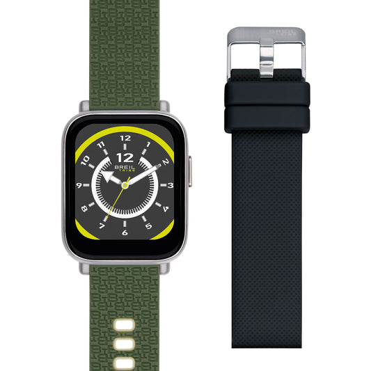 Smartwatch SBT-1 SMARTWATCH CON DOPPIO CINTURINO E CASSA SILVER EW0607