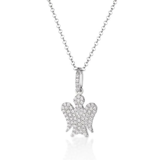 COLLANA COLLANA ALA IN ARGENTO E ZIRCONI GIA285