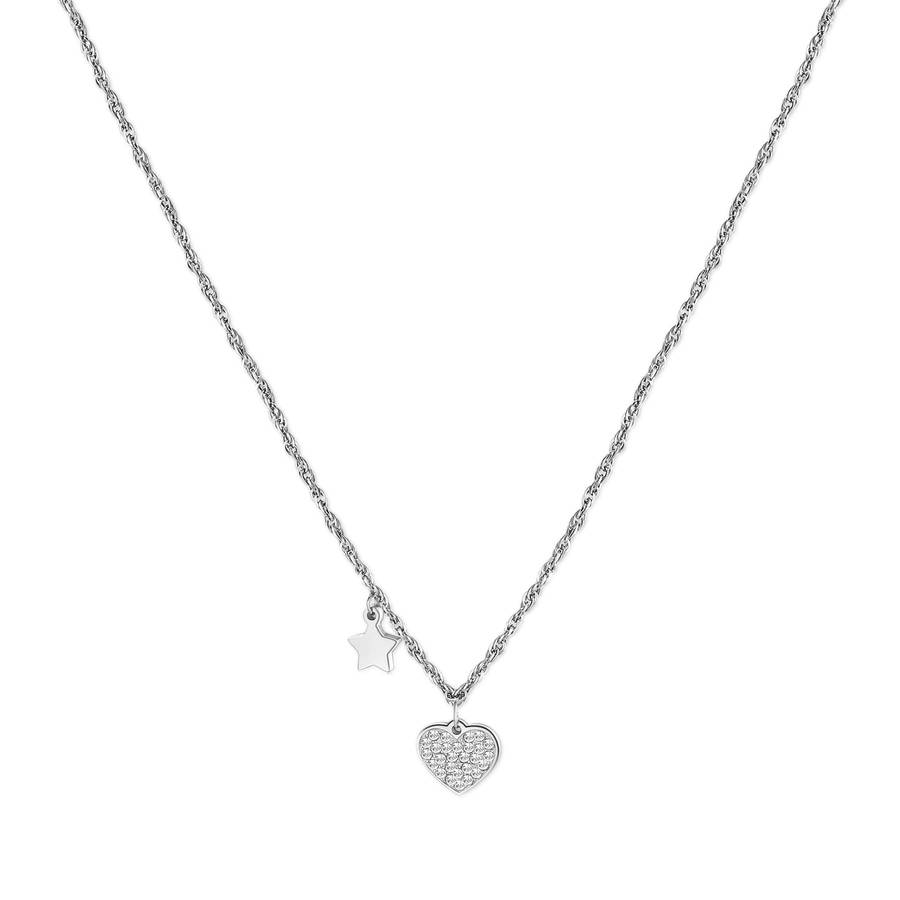 Collana AURORA in acciaio con pendenti