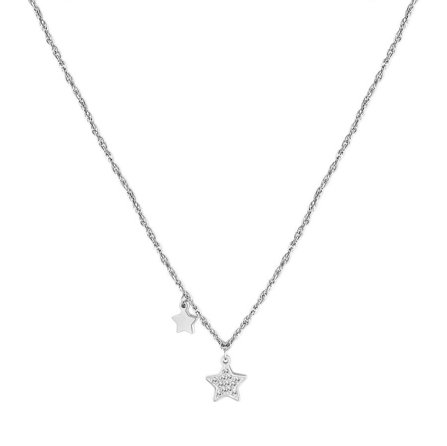 Collana AURORA in acciaio con pendenti