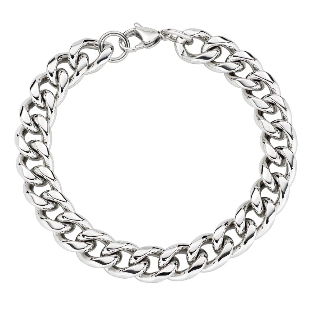 Bracciale Catena Uomo Acciaio 316 L