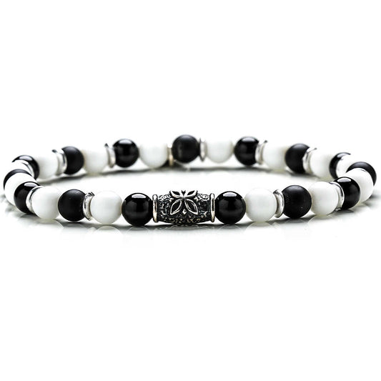 Bracciale Da Uomo bracciale uomo gioielli Gerba Black and White 285